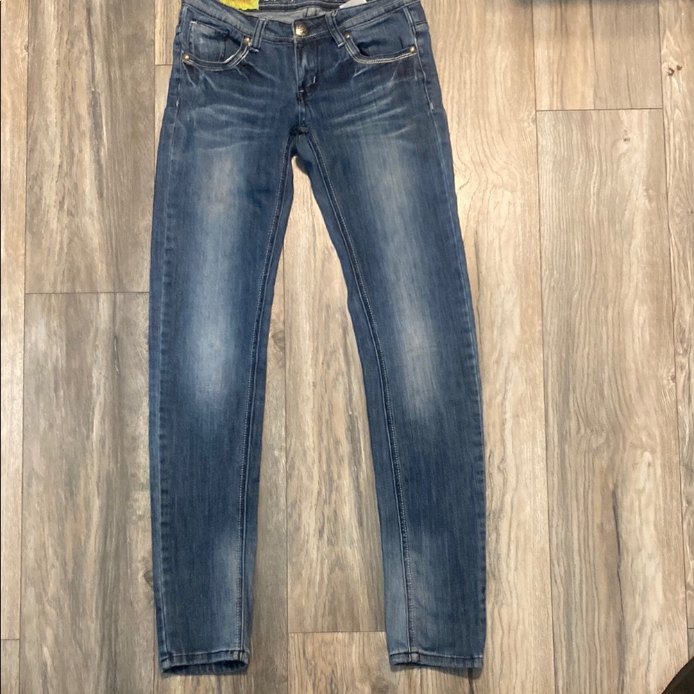 Machine Y2K Dark Blue Denim Jeans